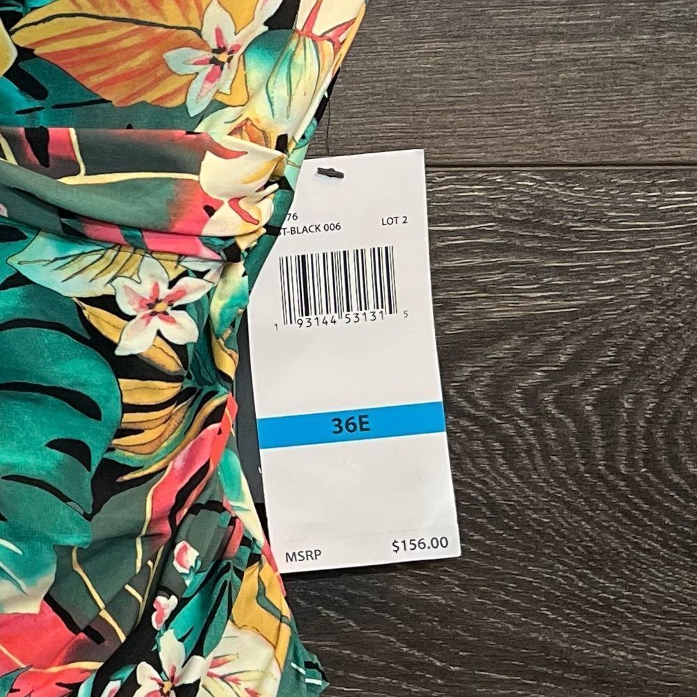 COCO REEF Enrapture Bra Sized Underwire One Piece Molded Push Up in Sz 36E. NWT! - Picture 13 of 16